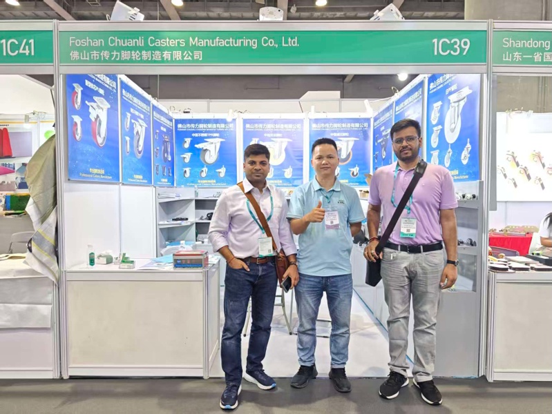 CMCL Casters präsentiert umfassendes Sortiment hochwertiger Rollen und glänzt auf der Canton Fair