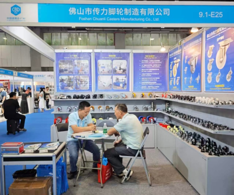 Ausstellungsrückblick | CMCL® präsentiert 304-Edelstahl-Nylonrollen auf der Guangzhou CBD Fair 2026 und erhält damit Anerkennung von globalen Käufern