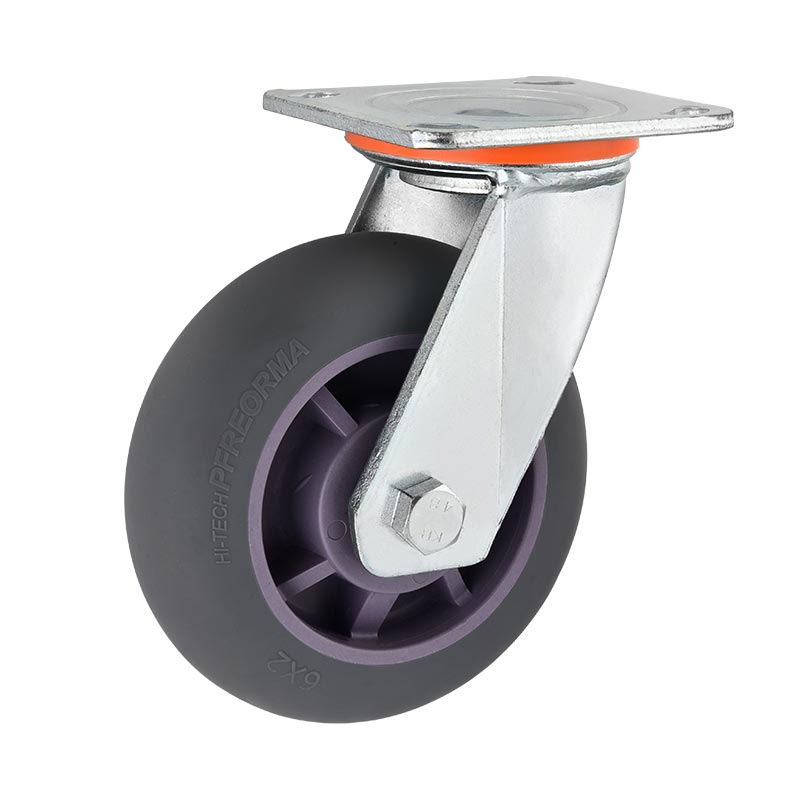 Heavy Duty Casters TPR Round Tread