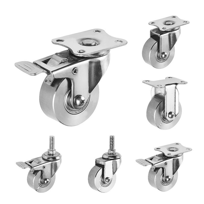 SUS304 Light Duty Casters alle SUS304